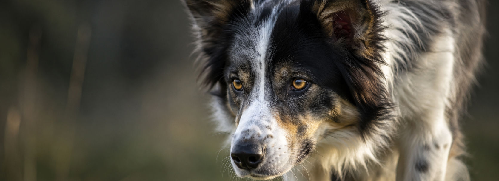 Hund und Mensch arbeiten konzentriert zusammen